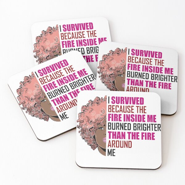Item preview, the fire inside burned brighter designed and sold by 20sidehustle21.