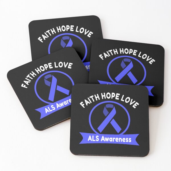 Item preview, Faith Hope Love ALS Awareness designed and sold by Color-Sparkle.