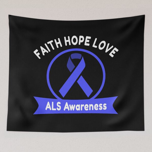 Item preview, Faith Hope Love ALS Awareness designed and sold by Color-Sparkle.