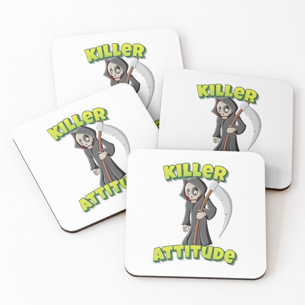 Item preview, Killer Attitude Grim Reaper designed and sold by WordsGamersUse.