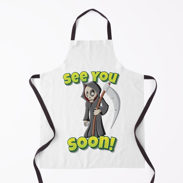 Item preview, See You Soon! Grim Reaper designed and sold by WordsGamersUse.