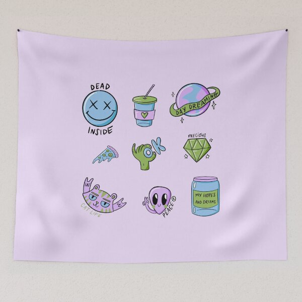 Item preview, Trippy Funky School Vibes Variety Pack 7 designed and sold by everything4eva.