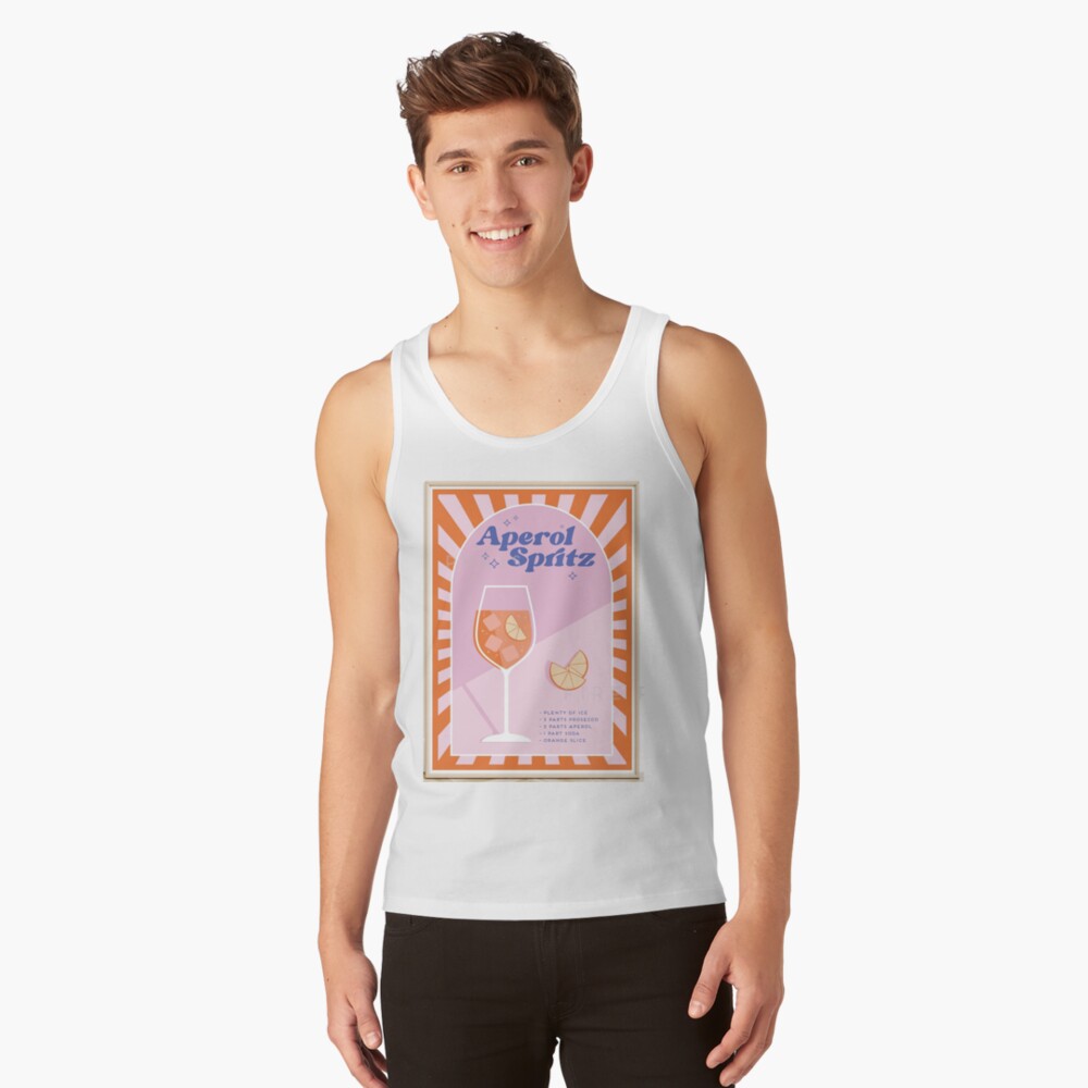 Aperol Spritz Retro Tank Top