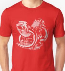 V-twin Moto Guzzi Engine Unisex T-Shirt