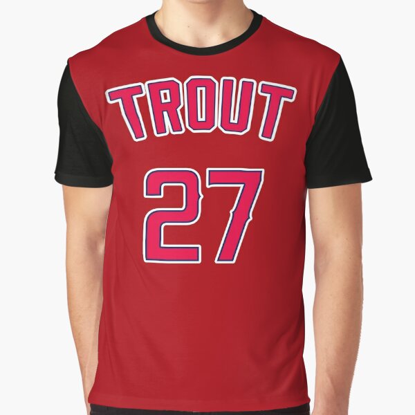 Mike Trout Graphic T-Shirt for Sale by baseballcases