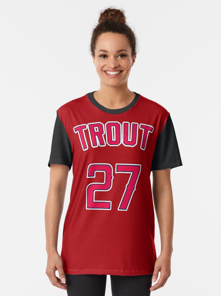 mike trout t shirt jersey