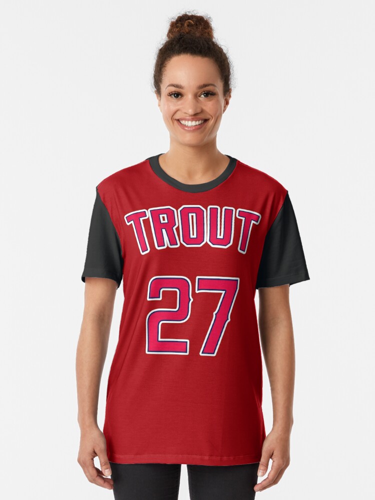 Mike Trout Graphic T-Shirt for Sale by baseballcases