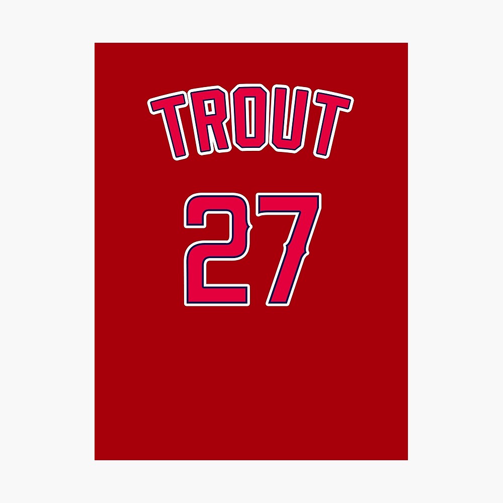 Mike Trout Graphic T-Shirt for Sale by baseballcases