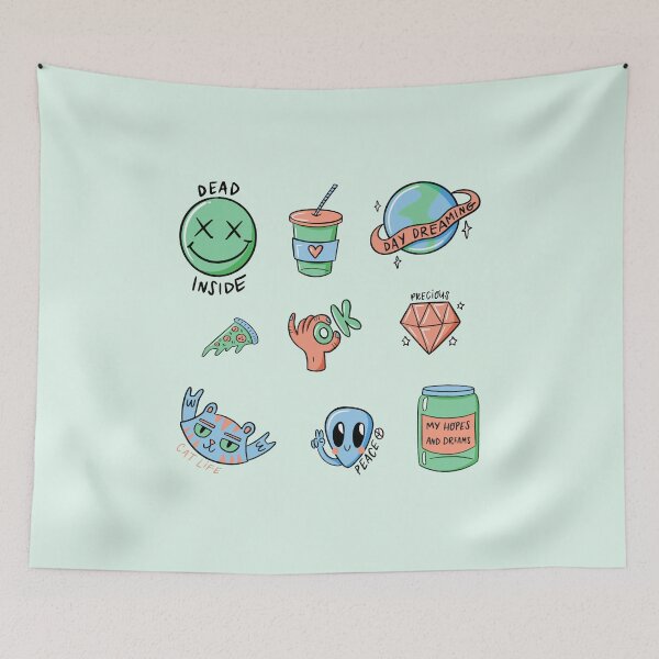 Item preview, Paquete variado Trippy Funky School Vibes 9 designed and sold by everything4eva.