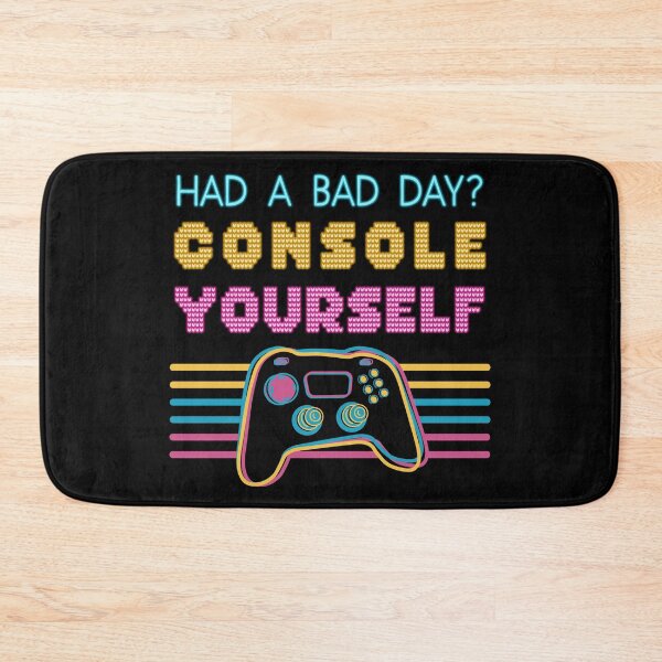 Item preview, Console Yourself - Funny Video Gamer Pun Youth Gaming design designed and sold by Merchking1.