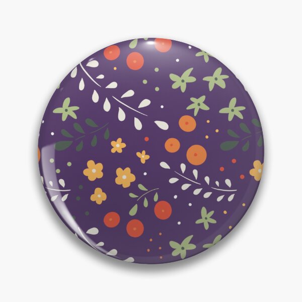 Aperçu de l'œuvre Fleurs sur violet créée et vendue par TheRedKnotShop.