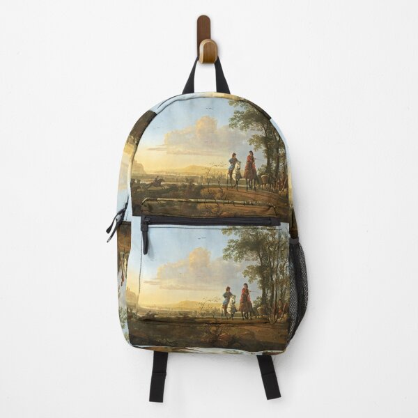 Item preview, Horsemen and Herdsmen with Cattle Aelbert Cuyp designed and sold by OldTimeArt.