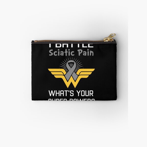 Item preview, I Battle Sciatic Pain What's Your Super Power Support Sciatic Pain Warrior Gifts  designed and sold by Sabfit.