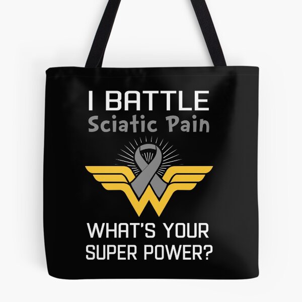 Item preview, I Battle Sciatic Pain What's Your Super Power Support Sciatic Pain Warrior Gifts  designed and sold by Sabfit.
