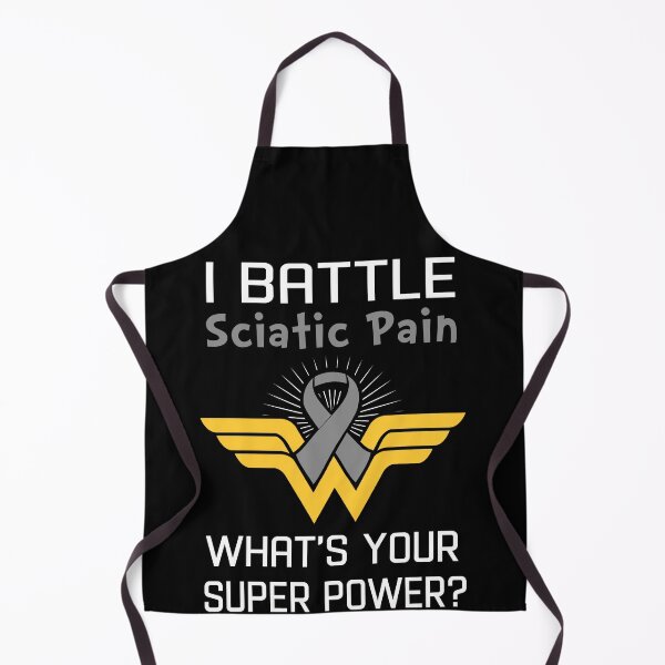 Item preview, I Battle Sciatic Pain What's Your Super Power Support Sciatic Pain Warrior Gifts designed and sold by Sabfit.
