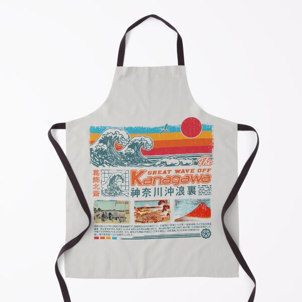 Item preview, The Great Wave Off Kanagawa NewRetrowave designed and sold by JDM Guyvit.