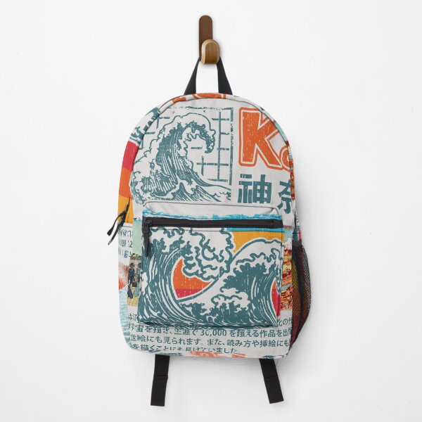 Item preview, The Great Wave Off Kanagawa NewRetrowave designed and sold by JDM Guyvit.