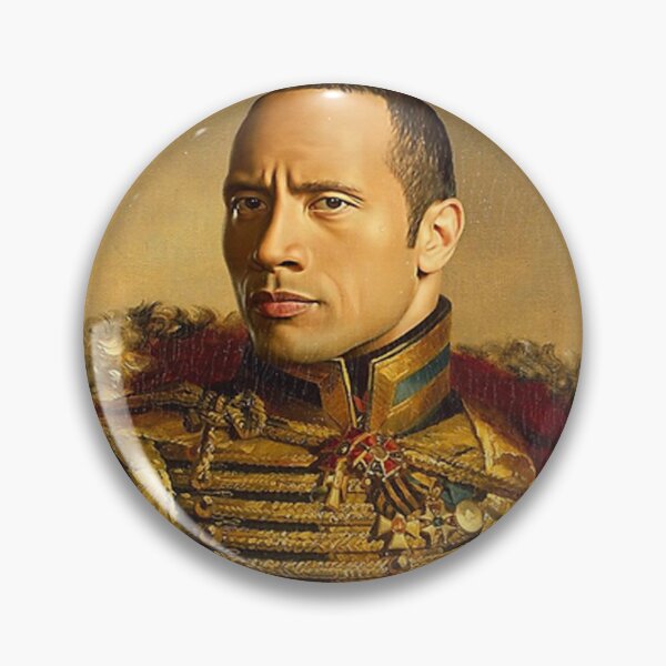 Artikelvorschau, Porträt Dwayne Johnson entworfen und verkauft von rogersonelise.