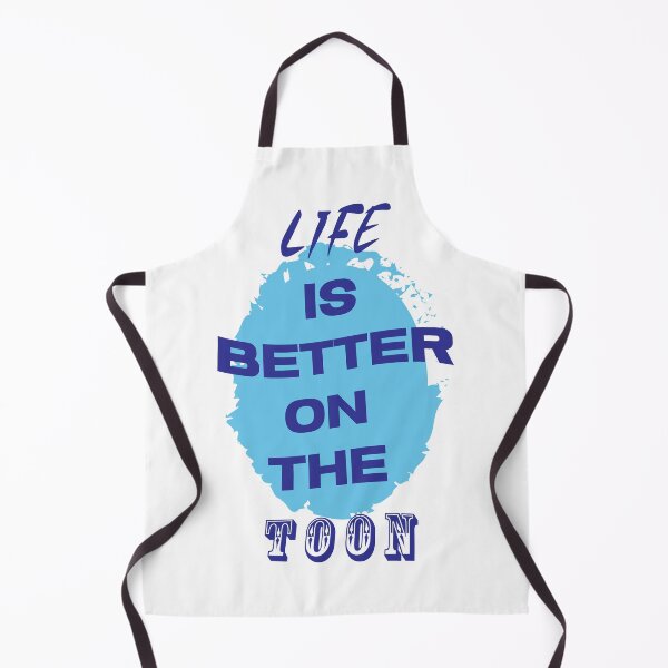 Item preview, Life Is Better On The Toon Blue Text Design designed and sold by RiyonArts.