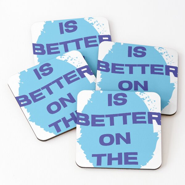 Item preview, Life Is Better On The Toon Blue Text Design designed and sold by RiyonArts.