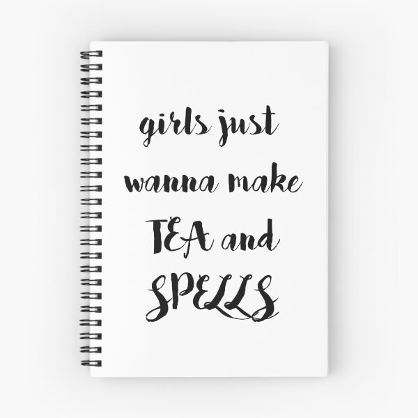 Item preview, Girls just wanna make tea and spells designed and sold by ClaireStag.