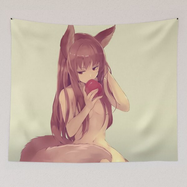 Item preview, Holo Spice and Wolf Anime Fanart designed and sold by Enjicindus.