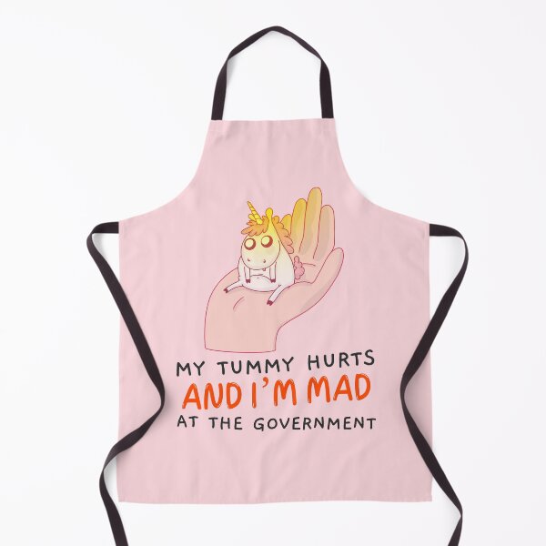 Item preview, My tummy hurts and i'm mad at the government designed and sold by KonichiwaCutie.