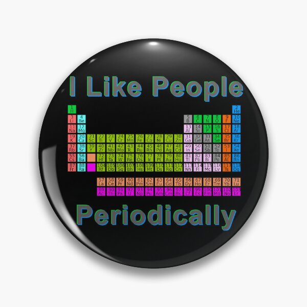 Item preview, I Like People, Periodically * designed and sold by Sarcasmagic.