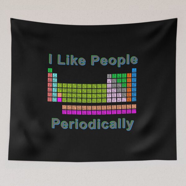 Item preview, I Like People, Periodically * designed and sold by Sarcasmagic.