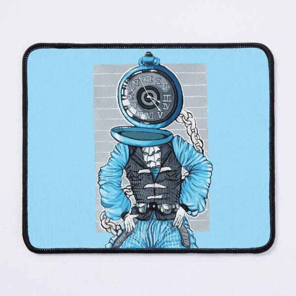 Item preview, Pocket Watch Head Gouache Painting designed and sold by Abigaillynnarts.
