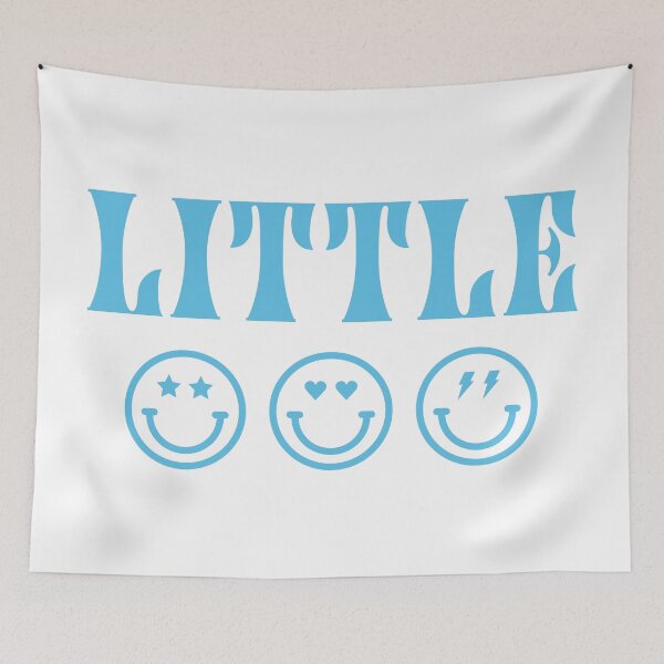 Item preview,  Big Little Sorority Reveal Little Smiley Face Retro designed and sold by Littlebabymouse.