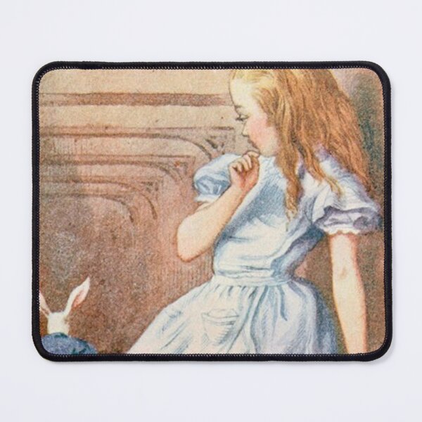 Item preview, Alice and The White Rabbit, illustrated by John Tenniel designed and sold by LoveSeasonz.