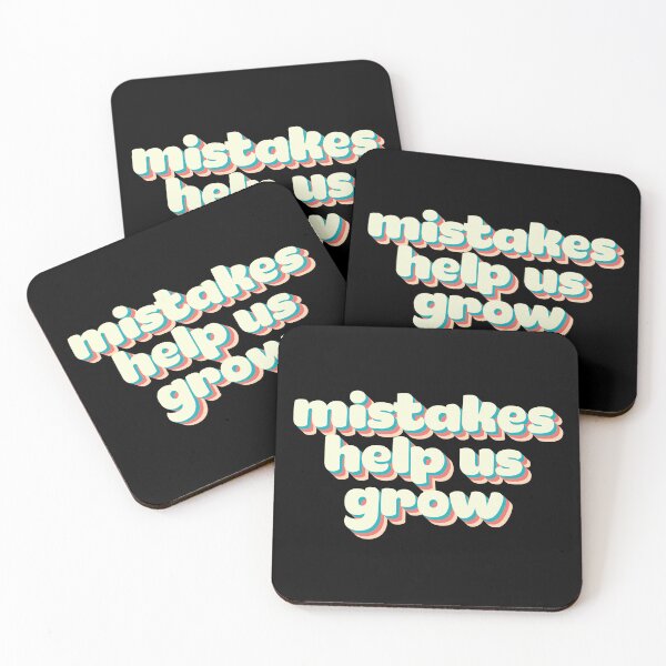 Item preview, Mistakes Help Us Grow | Educate Teacher Aid | Back To School designed and sold by JenTrinhArt.