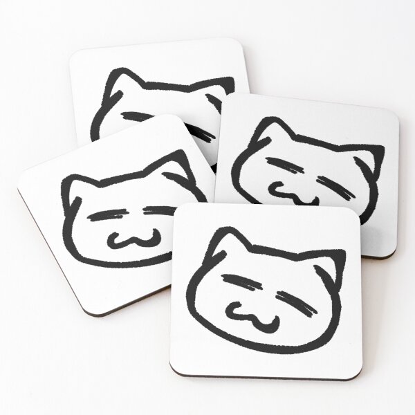 Item preview, Cat face outline. designed and sold by ellinnur.