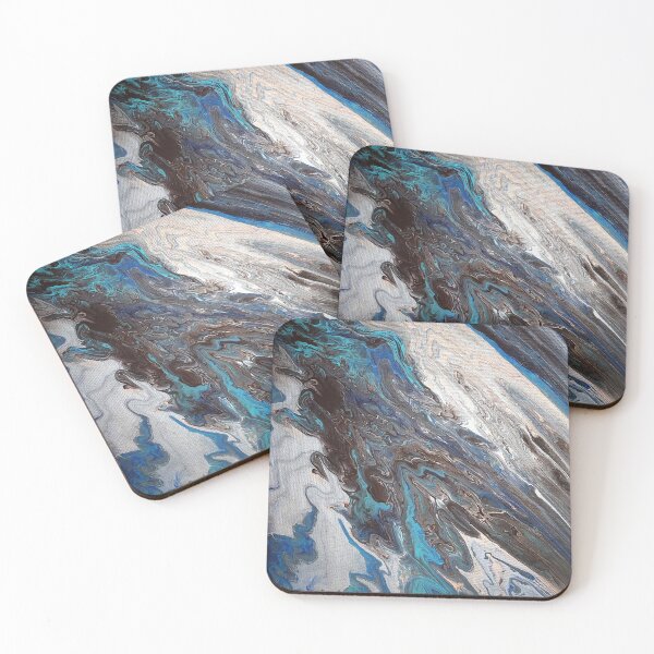 Item preview, Stormy Beach Abstract designed and sold by PhrozenPhotos.