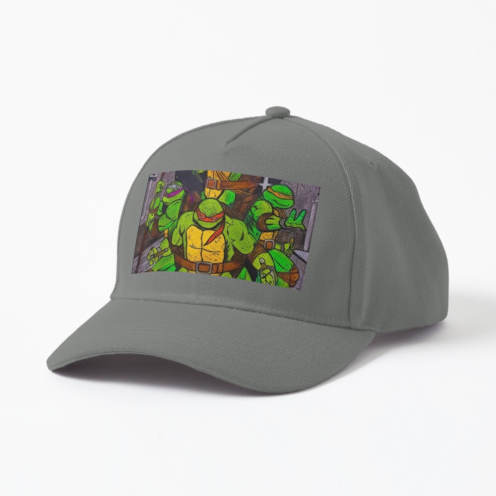 Teenage Mutant Ninja Turtles Shell 5 Panel Trucker Hat Black / One Size Fits Most