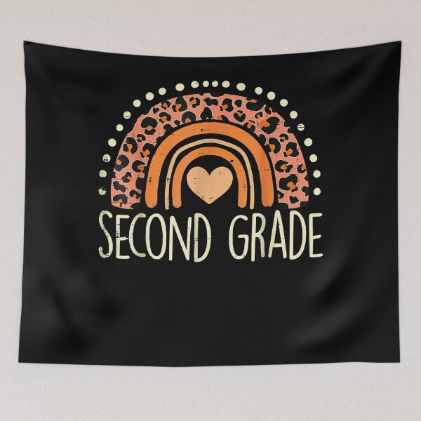 Item preview, Second Grade 2nd Rainbow First Day Of School Teacher Girls  designed and sold by judyufmi.