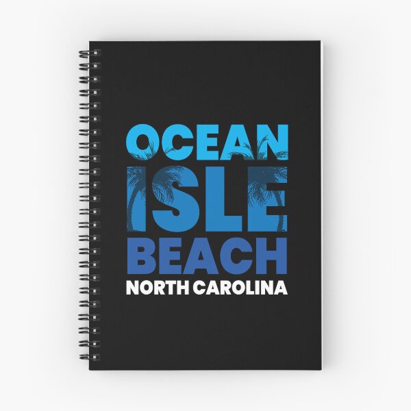 Item preview, Ocean Isle Beach NC Vacation Souvenir Blue Color Graphic designed and sold by Delightfully Cynical.