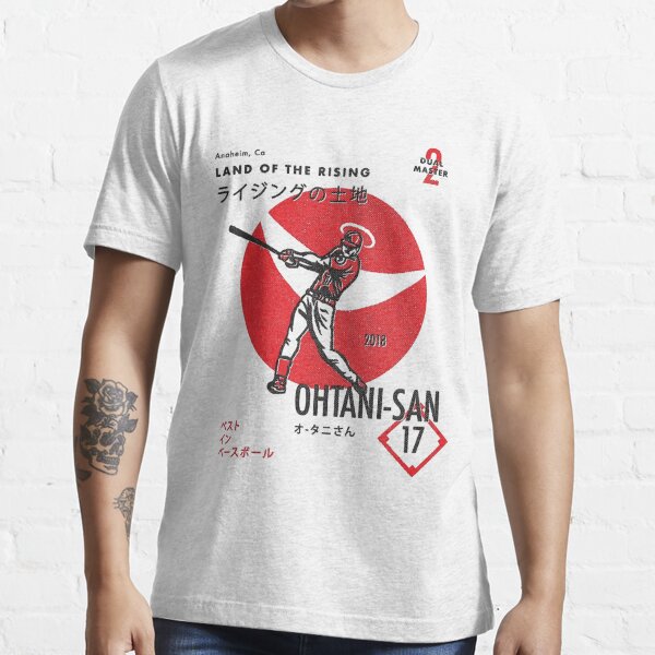 Nike / Men's Los Angeles Angels Shohei Ohtani #17 Grey T-Shirt