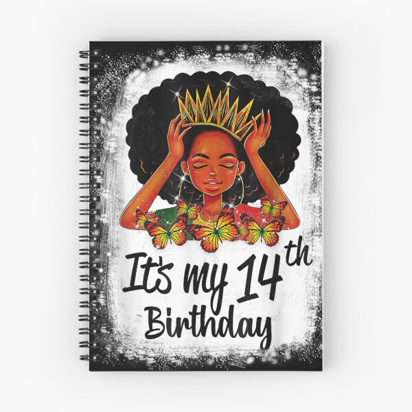 Item preview, 14 Years Old Black Melanin Women Girl It's My 14th Birthday designed and sold by AndreaArteaga.