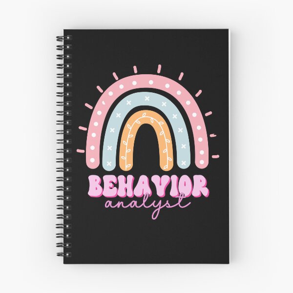 Aperçu de l'œuvre BCBA Rainbow, analyste du comportement, analyse comportementale appliquée Sticker créée et vendue par VisionaryABA.