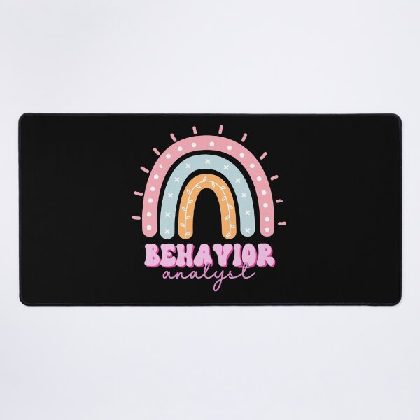 Item preview, BCBA Rainbow, Behavior Analyst, Applied Behavior Analysis Sticker designed and sold by VisionaryABA.