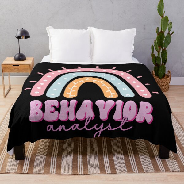 Item preview, BCBA Rainbow, Behavior Analyst, Applied Behavior Analysis Sticker designed and sold by VisionaryABA.
