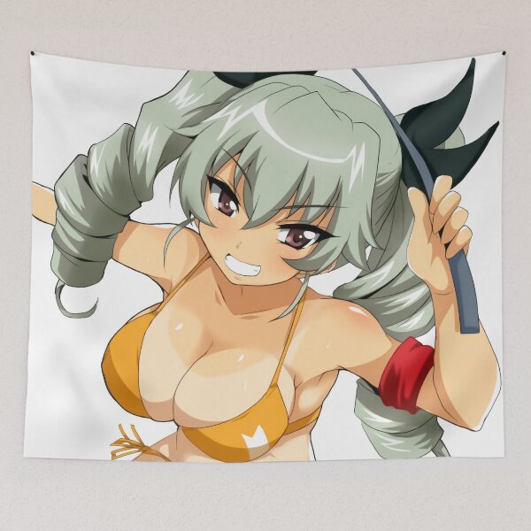 Item preview, Anchovy Girls und Panzer Painting Art designed and sold by zeleline.
