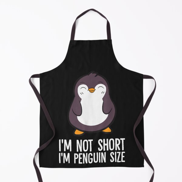 Item preview, Funny Penguin I'm Not Short I'm Small Just Like A Penguin designed and sold by alanxgoldberger.