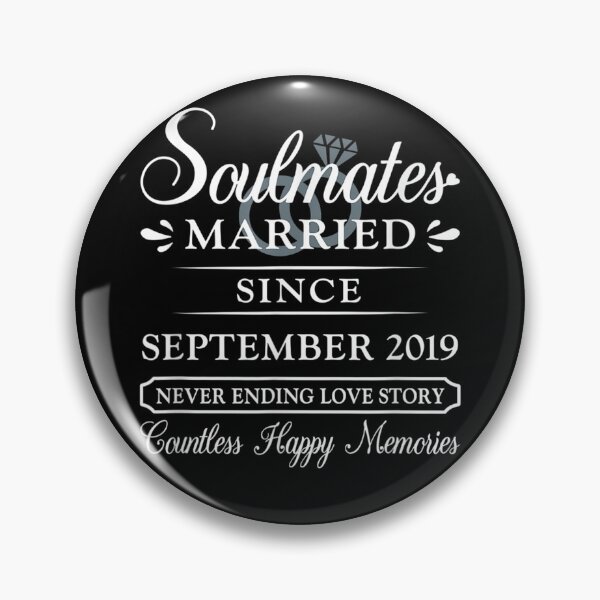 Item preview, Couple Married Since September 2019 3rd Wedding Anniversary designed and sold by scirarmav.