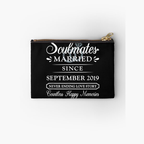 Item preview, Couple Married Since September 2019 3rd Wedding Anniversary  designed and sold by scirarmav.