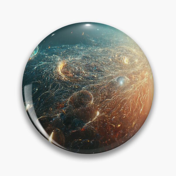 Artikelvorschau, Galactic River to Infinity KI-generierte Kunst entworfen und verkauft von MeAI-Art.