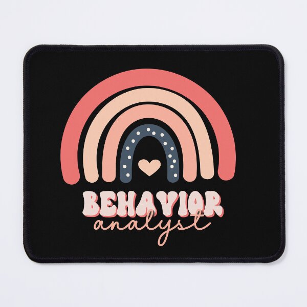 Item preview, BCBA Rainbow, Behavior Analyst, Applied Behavior Analysis Sticker designed and sold by VisionaryABA.