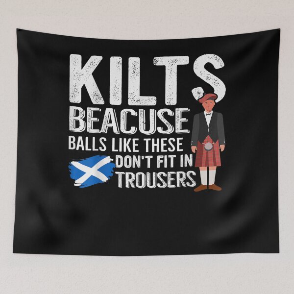 Item preview, Mens Traditional Kilt Wearing Quote For A Kilt Guy  designed and sold by scirarmav.